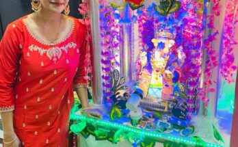 जुई गडकरी रमली बाप्पाच्या आठवणीत